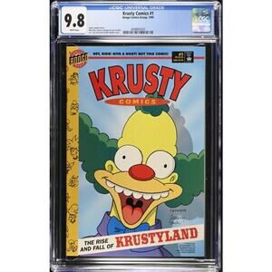 Krusty Comics 1 Bongo Comics 1995 The Simpsons Bart Simpson Matt Groening 865003